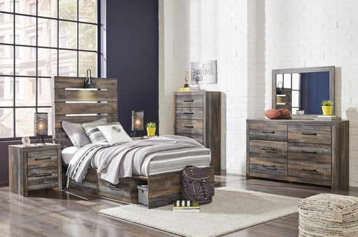 Drystan Multi Side Storage Platform Youth Bedroom Set from Ashley - Luna Furniture