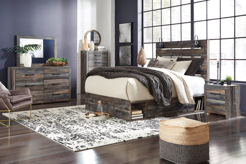 Drystan Multi Double Side Storage Platform Bedroom Set from Ashley - Luna Furniture