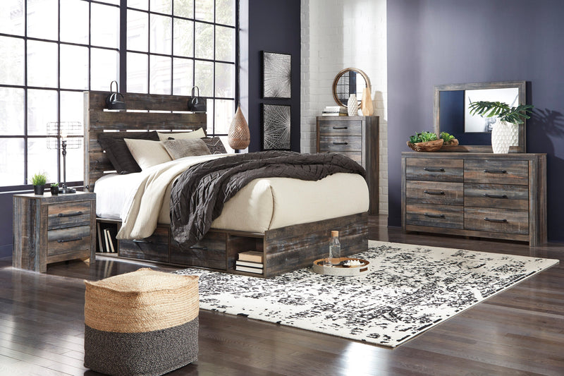 Drystan Multi Side Storage Platform Bedroom Set from Ashley - Luna Furniture