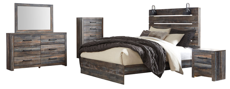 Drystan Multi Panel Bedroom Set from Ashley - Luna Furniture
