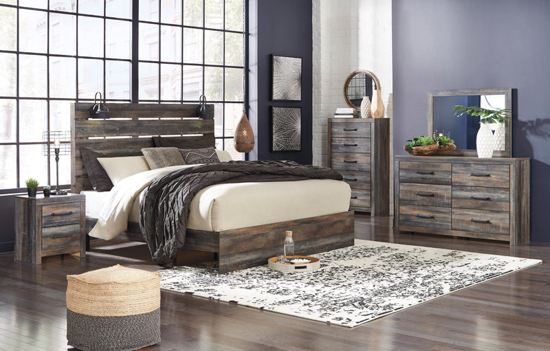 Drystan Multi Panel Bedroom Set from Ashley - Luna Furniture