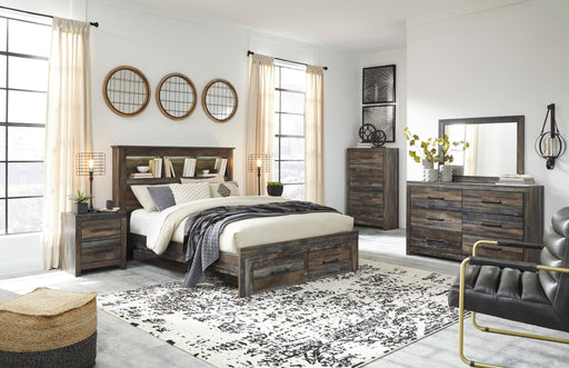 Drystan Multi Bookcase Footboard Storage Bedroom Set from Ashley - Luna Furniture
