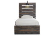 Drystan Multi Twin Panel Bed with 2 Storage Drawers from Ashley - Luna Furniture