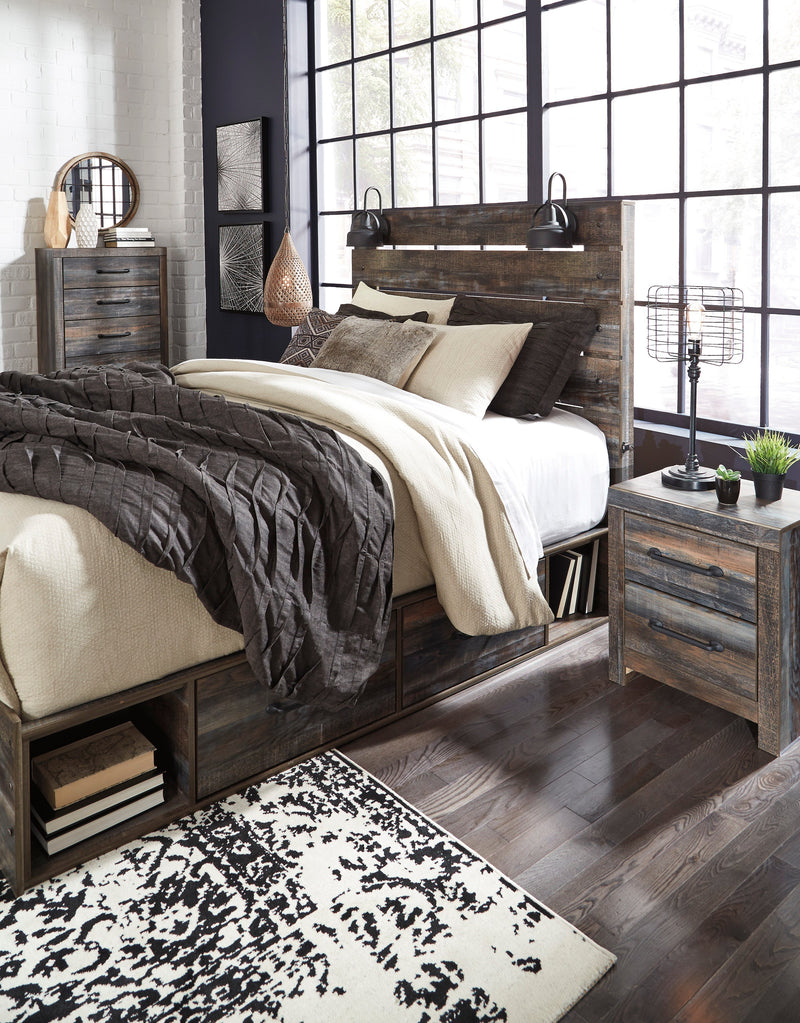 Drystan Multi Double Side Storage Platform Bedroom Set from Ashley - Luna Furniture