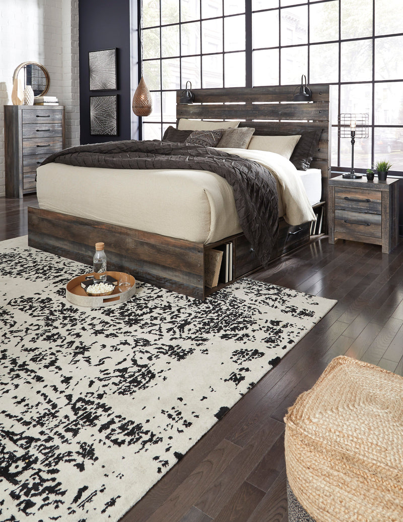 Drystan Multi Double Side Storage Platform Bedroom Set from Ashley - Luna Furniture