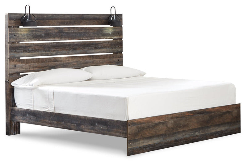Drystan Multi King Panel Bed from Ashley - Luna Furniture