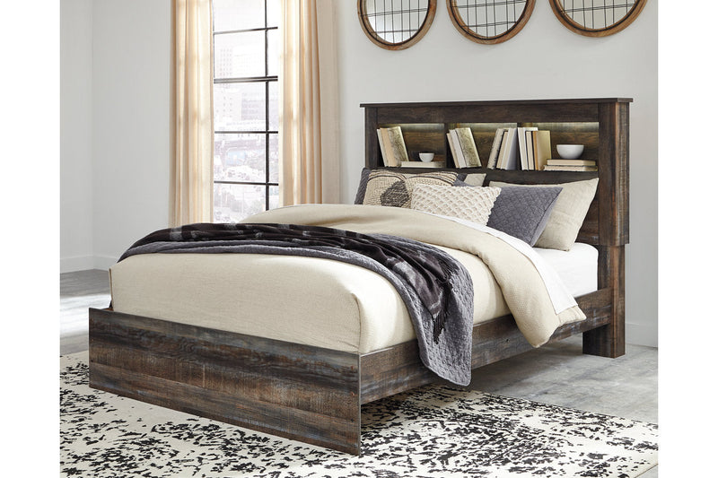 Drystan Multi Queen Bookcase Bed from Ashley - Luna Furniture