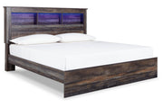 Drystan Multi King Panel Bookcase Bed from Ashley - Luna Furniture
