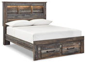 Drystan Multi Full Bookcase Storage Bed, Dresser and Mirror from Ashley - Luna Furniture