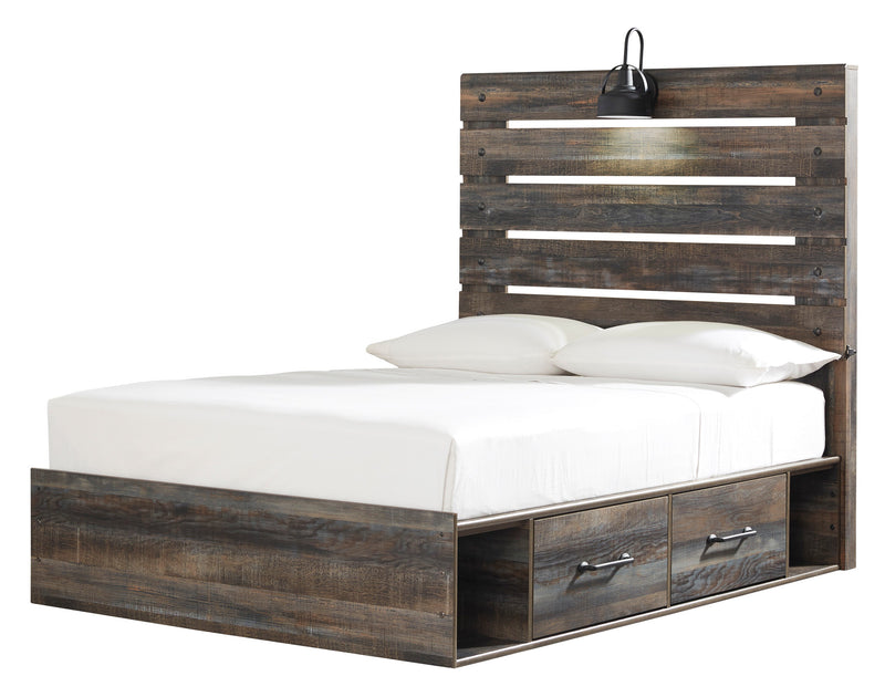 Drystan Multi Double Side Storage Platform Youth Bedroom Set from Ashley - Luna Furniture