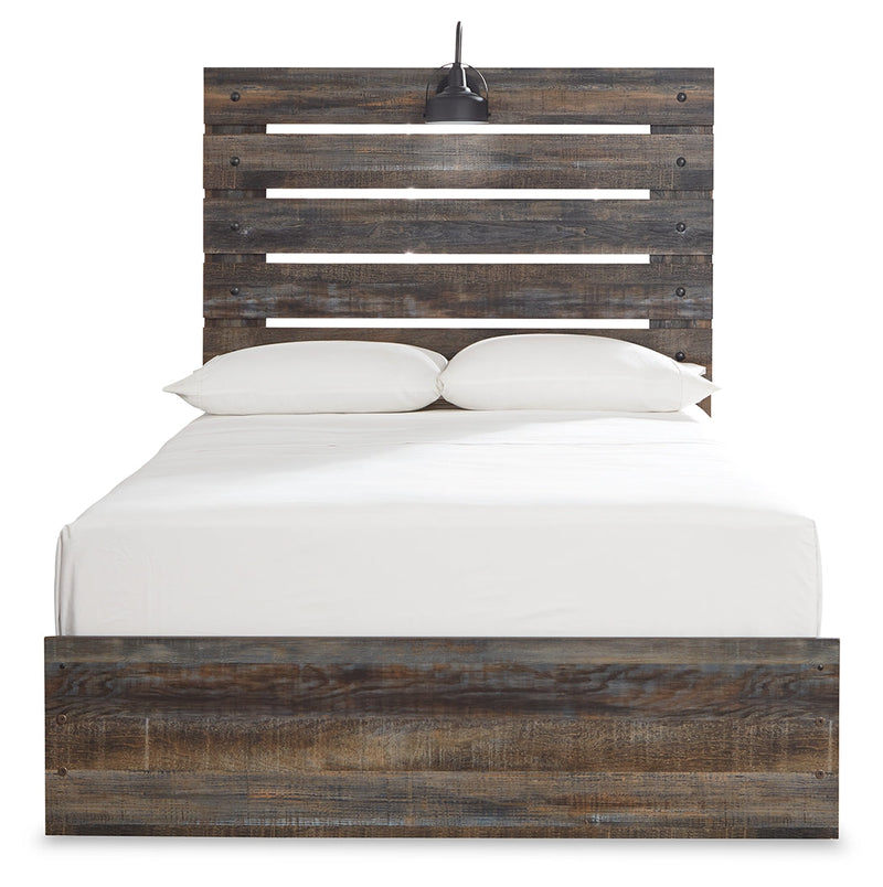 Drystan Multi Full Panel Bed, Dresser, Mirror, and Nightstand from Ashley - Luna Furniture