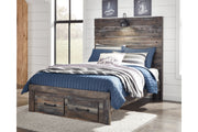 Drystan Multi Full Panel Bed with 2 Storage Drawers from Ashley - Luna Furniture