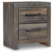 Drystan Multi Queen Panel Bed with Mirrored Dresser and Nightstand from Ashley - Luna Furniture