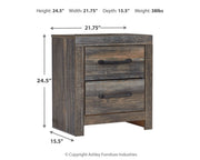 Drystan Multi Queen Panel Bed with Mirrored Dresser and 2 Nightstands from Ashley - Luna Furniture