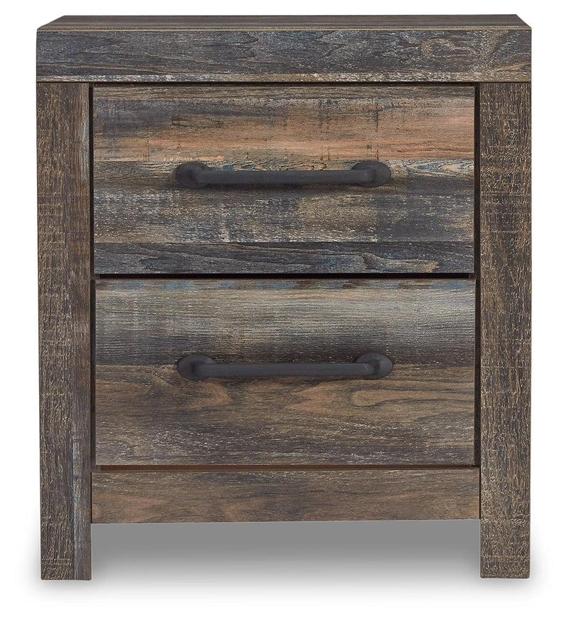 Drystan Multi Full Panel Bed, Dresser, Mirror, and Nightstand from Ashley - Luna Furniture