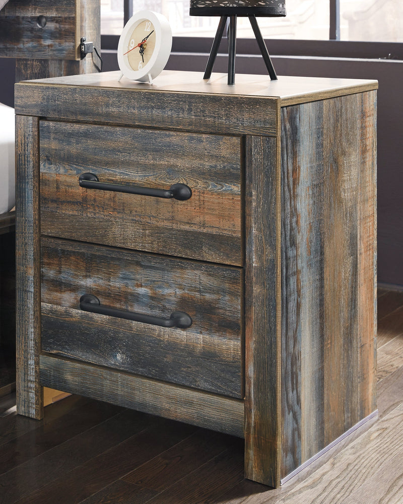 Drystan Multi Queen Panel Bed with Storage, Dresser and Mirror from Ashley - Luna Furniture