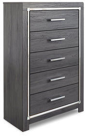 Lodanna Gray Full Storage Bed, Chest and Nightstand from Ashley - Luna Furniture