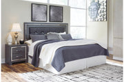 Lodanna Gray King Panel Bed from Ashley - Luna Furniture