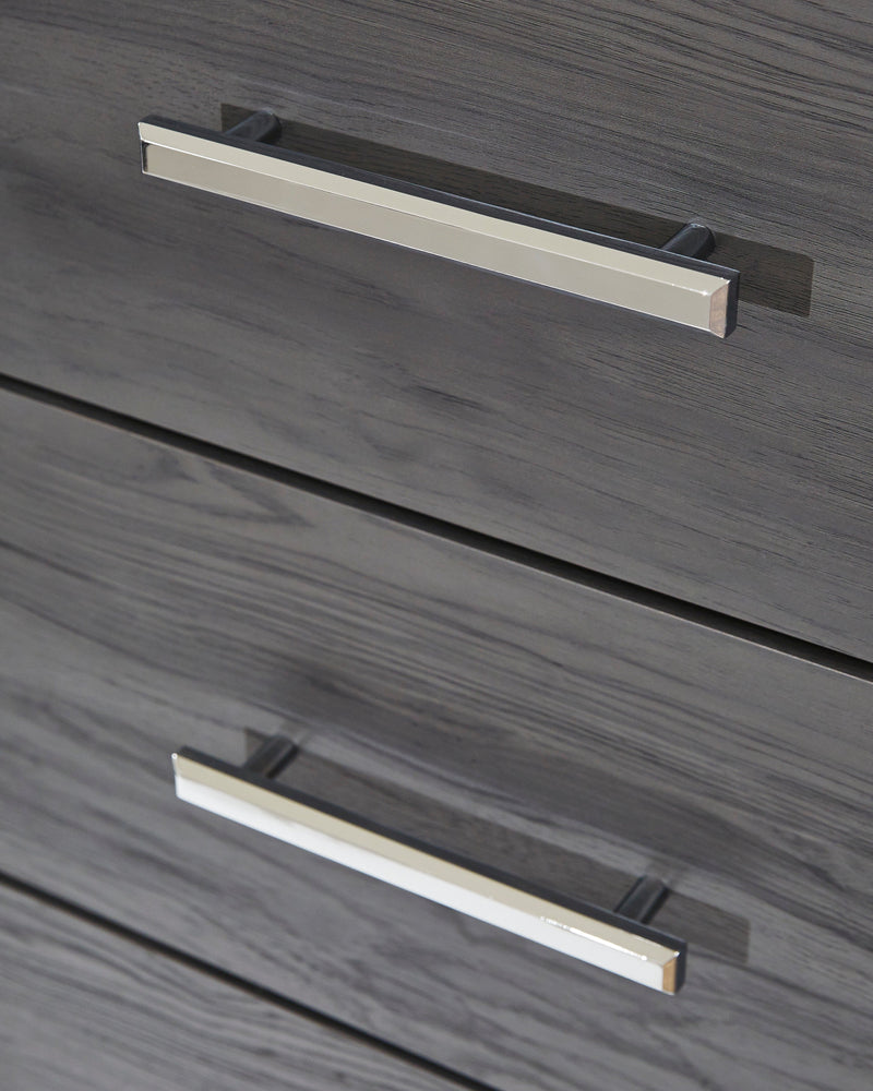 Lodanna Gray LED Panel Bedroom Set from Ashley - Luna Furniture