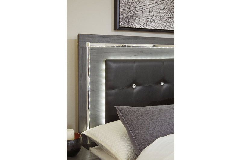 Lodanna Gray Queen Panel Bed from Ashley - Luna Furniture
