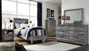 Baystorm Gray LED Panel Youth Bedroom Set from Ashley - Luna Furniture