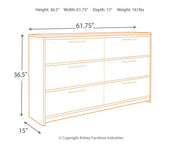 Baystorm Gray Queen Panel Storage Bed, Dresser and Nightstand from Ashley - Luna Furniture