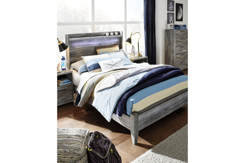 Baystorm Gray Full Panel Bed from Ashley - Luna Furniture