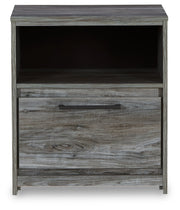 Baystorm Gray Queen Panel Storage Bed, Dresser and Nightstand from Ashley - Luna Furniture