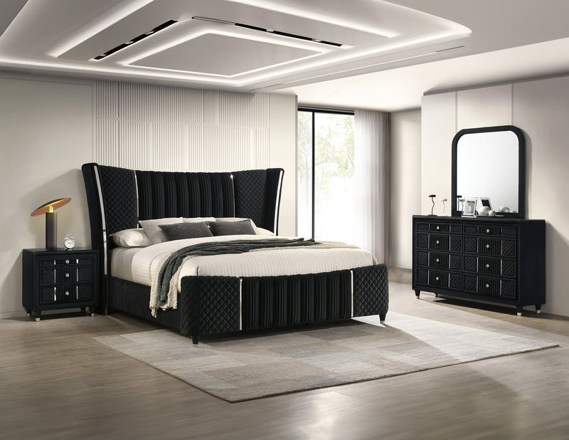 Armany Black Dresser from Crown Mark - Luna Furniture