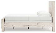 Lawroy Light Natural Full Panel Bed, Dresser and Mirror from Ashley - Luna Furniture