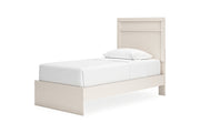 Stelsie White Twin Panel Bed -  Ashley - Luna Furniture