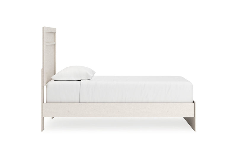 Stelsie White Twin Panel Bed -  Ashley - Luna Furniture