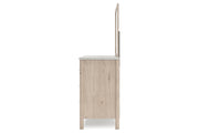 Cadmori Two-tone Dresser and Mirror -  Ashley - Luna Furniture
