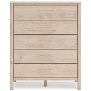 Cadmori Two-tone Upholstered Panel Bedroom Set from Ashley - Luna Furniture