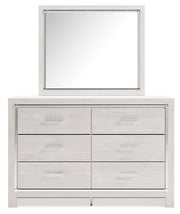 Altyra White Twin Panel Bed, Dresser, Mirror and Nightstand from Ashley - Luna Furniture
