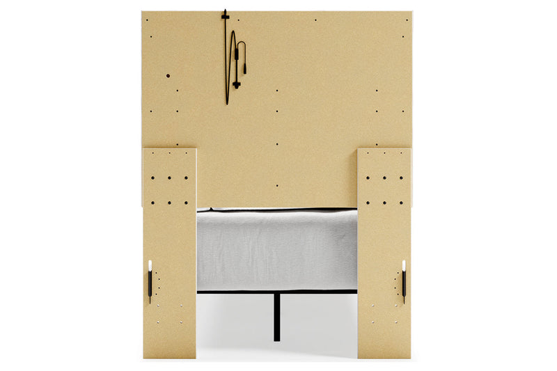 Altyra White Twin Panel Bed from Ashley - Luna Furniture