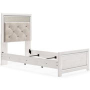 Altyra White LED Upholstered Panel Youth Bedroom Set from Ashley - Luna Furniture