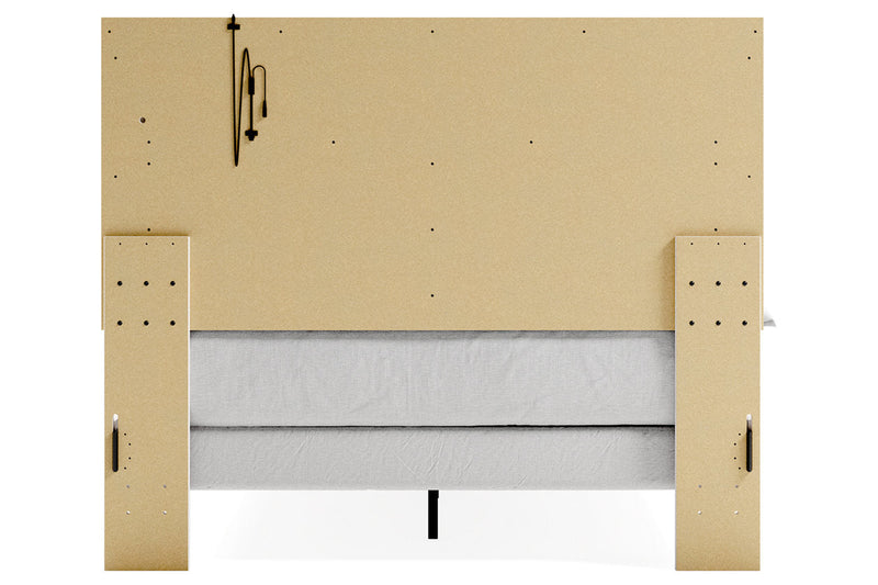 Altyra White Queen Panel Bed from Ashley - Luna Furniture