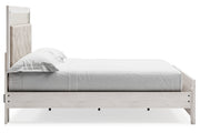 Altyra White King Platform Bed from Ashley - Luna Furniture