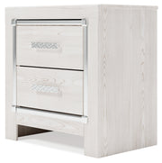 Altyra White Twin Panel Bed, Dresser, Mirror and Nightstand from Ashley - Luna Furniture