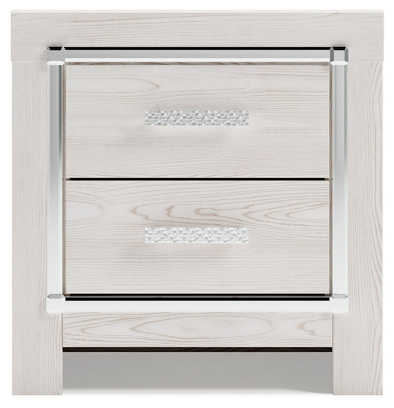 Altyra White Twin Panel Bed, Dresser, Mirror and Nightstand from Ashley - Luna Furniture