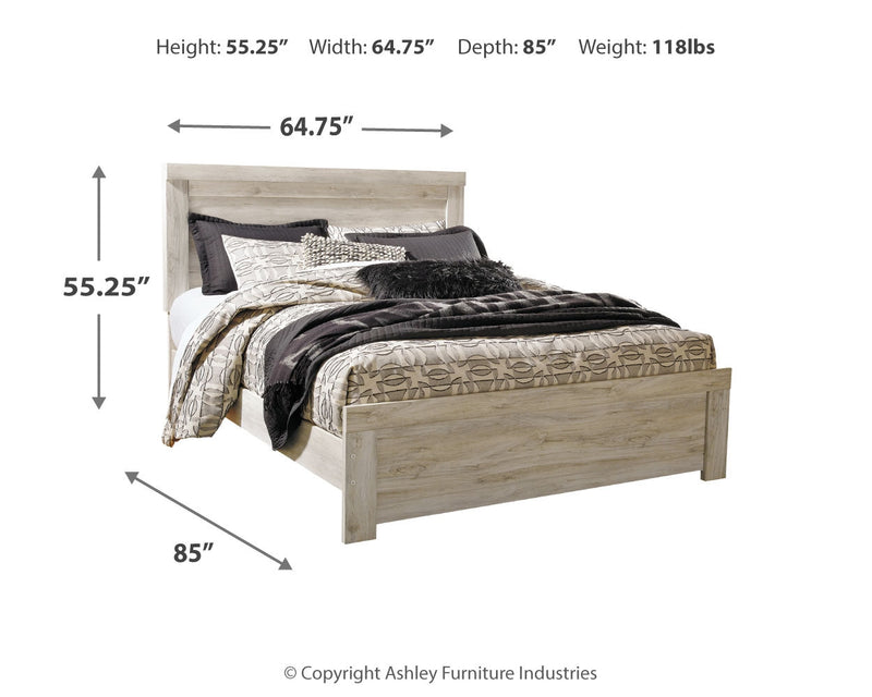 Bellaby Queen Panel Bed, Dresser and Mirror from Ashley - Luna Furniture
