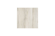 Bellaby Whitewash King Crossbuck Panel Bed from Ashley - Luna Furniture