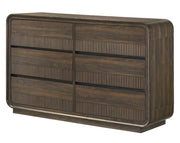 Kinkaid Warm Wood Dresser from Crown Mark - Luna Furniture