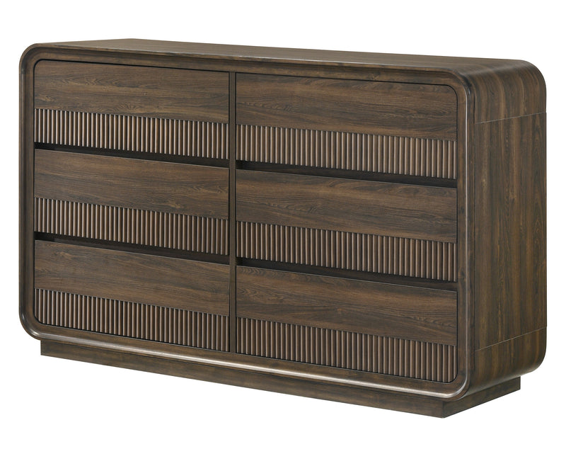 Kinkaid Warm Wood Dresser from Crown Mark - Luna Furniture