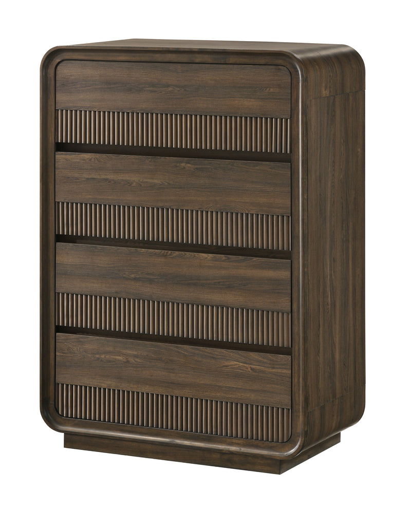 Kinkaid Warm Wood Chest from Crown Mark - Luna Furniture