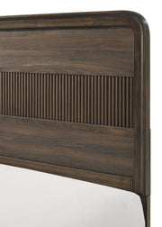 Kinkaid Warm Wood Queen Bed from Crown Mark - Luna Furniture