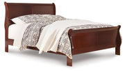Alisdair Brown Queen Sleigh Bed, Dresser, Chest and Nightstand from Ashley - Luna Furniture