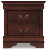 Alisdair Brown Queen Sleigh Bed, Dresser, Chest and Nightstand from Ashley - Luna Furniture