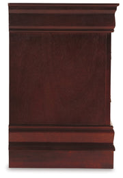 Alisdair Brown Queen Sleigh Bed, Dresser, Chest and Nightstand from Ashley - Luna Furniture
